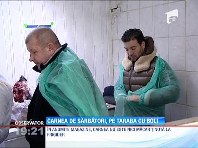 Carne stricată &icirc;n vitrine! Inspectorii OPC au &icirc;nchis o hală din Capitală