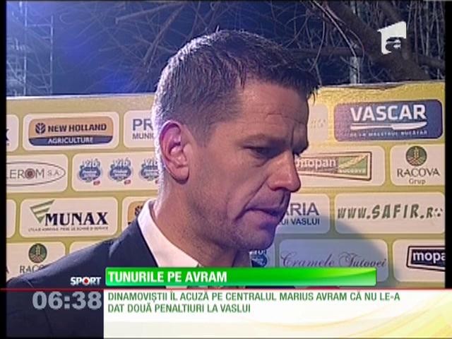 Dinamoviştii acuză dur arbitrajul de la Vaslui: "Am avut două penalty-uri clare!"