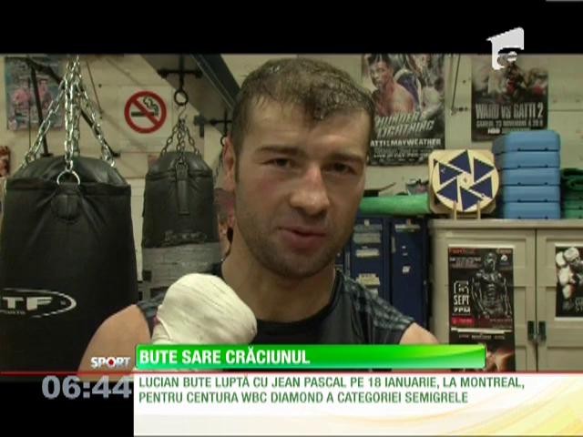 Lucian Bute nu se atinge de sărmăluţe şi fripturi, de Crăciun