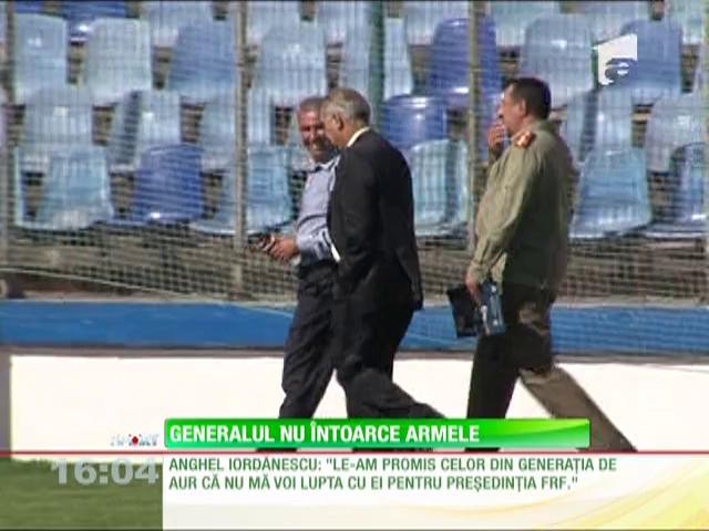 Anghel Iordănescu, îl aşteaptă pe Gică Popescu, să devină şef la Federaţie