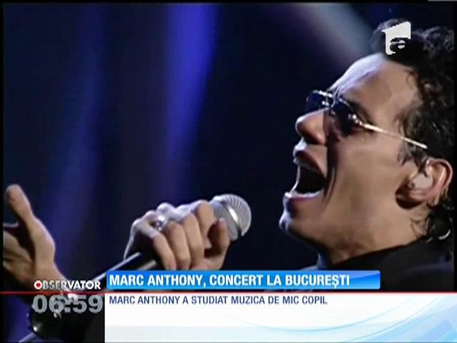 Marc Anthony va concerta în România!