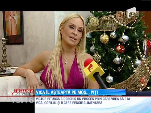 Vica Blochina ar vrea să cadă la pace cu Piţurcă, de dragul copilului