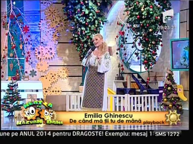 Emilia Ghinescu - "De c&acirc;nd mă ţii tu de m&acirc;nă"