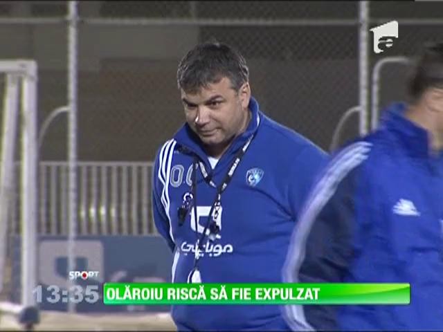 Olăroiu riscă să fie expulzat din Emiratele Arabe