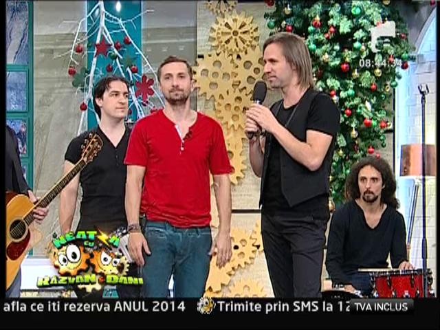 Alin Oprea: "E o tradiție de Crăciun și de Paște să invităm familia și formația"