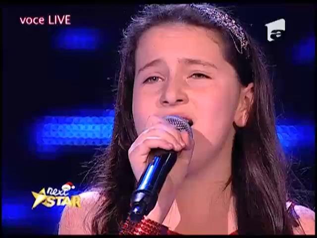 Teodora Sava a interpretat un colind &icirc;n limba engleză