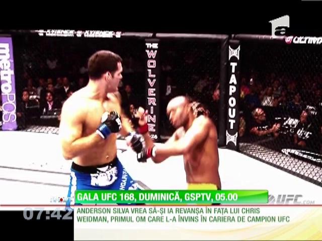 Anderson Silva vrea să-şi ia revanşa în faţa lui Chris Weidman