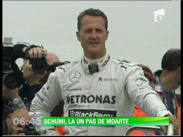 Schumacher, la un pas de tragedie