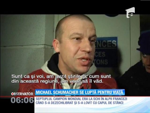 Michael Schumacher, &Icirc;N COMĂ după un accident la schi