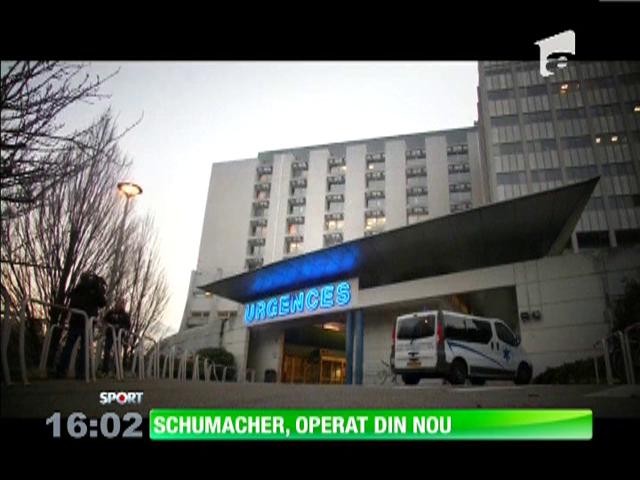 Michael Schumacher a suferit încă o intervenţie pe creier