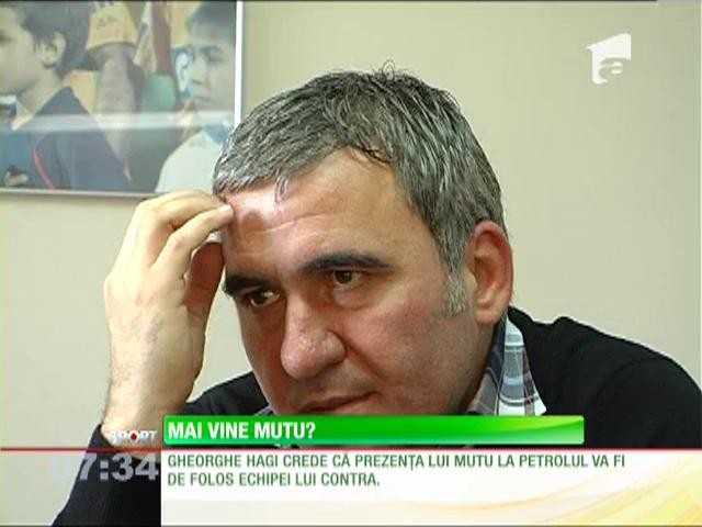 Hagi crede că prezența lui Mutu la Petrolul va fi de folos echipei lui Contra