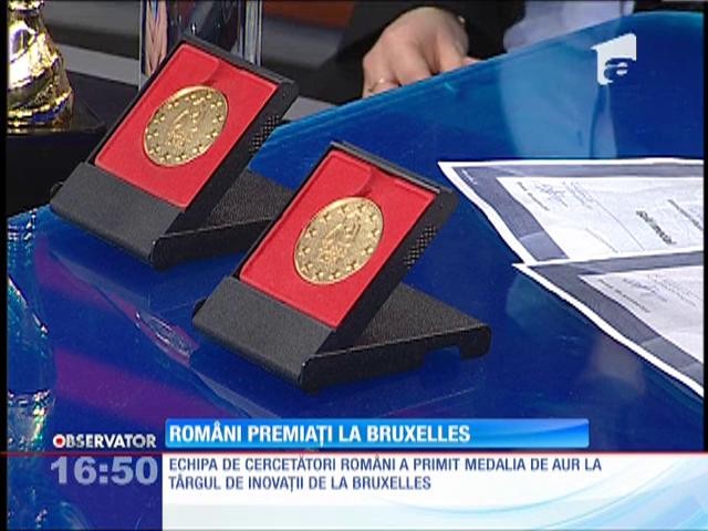 Rom&acirc;ni premiaţi la T&acirc;rgul de Inovaţii de la Bruxelles