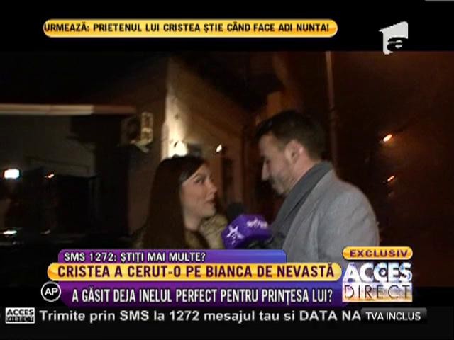 Chiar o vrea de soție! Adrian Cristea caută deja inel de logodnă pentru Bianca!