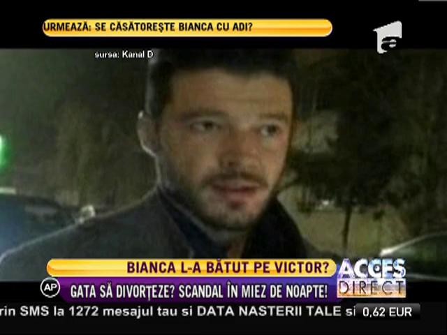 În loc de împăcare? Bianca i-a lăsat lui Victor un semn de bună purtare!