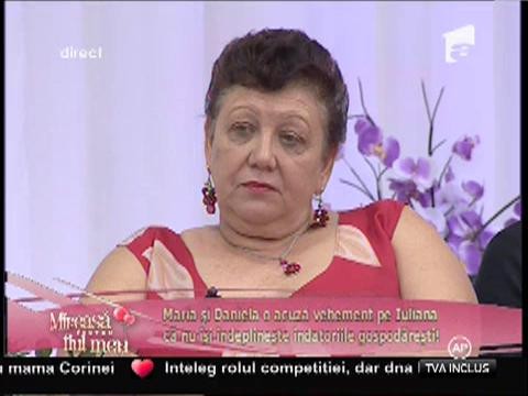 Maria şi Daniela o acuză pe Iuliana că nu face şi nu păstrează curăţenia