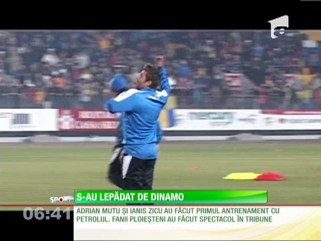 Zicu şi Mutu s-au lepădat de Dinamo! Şi-au înjurat marea dragoste alături de fanii Petrolului