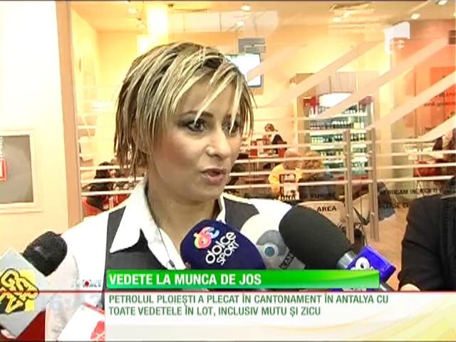 Vedete pe metru pătrat la plecarea Petrolului în cantonamentul din Antalya