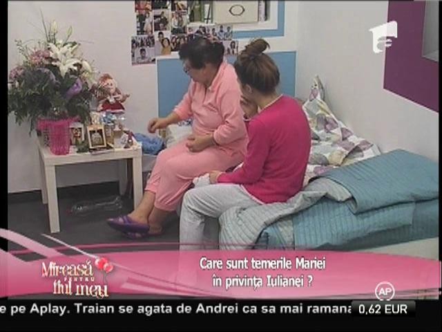 Maria a criticat-o pe Iuliana pentru modul în care foloseşte maşina de spălat!