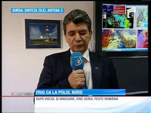 Frig ca la Polul Nord