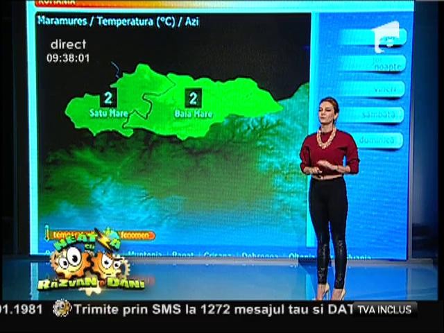 Vremea cu Roxana Ionescu 30/01/2014