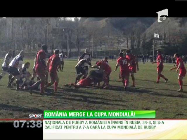 Naţionala de Rugby a României s-a calificat la Cupa Mondială din 2015