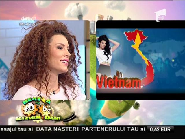Andreea D, concert &icirc;n Vietnam