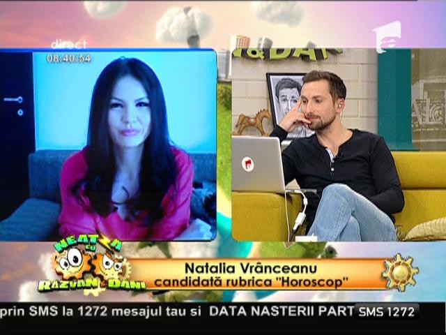 Natalia Vrânceanu, candidată la rubrica "Horoscop"