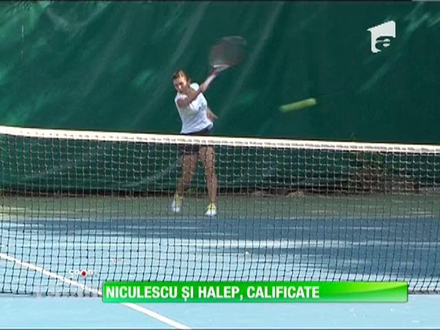 Niculescu şi Halep, calificate în turul doi al turneului WTA de la Doha