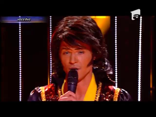 Alex Mațaev se transformă în Elvis Presley - "Always on my mind"