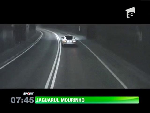 Jose Mourinho va conduce un Jaguar de 100.000 de euro