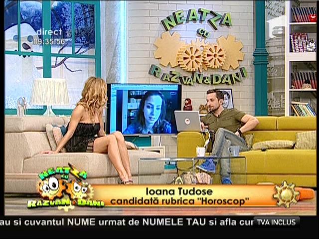 Ioana Tudose, candidată rubrica "Horoscop"