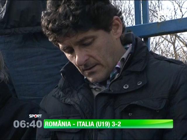 Meci amical: România U19 - Italia U19 3-2