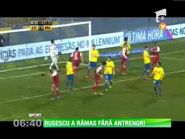 Raul Rusescu a rămas fără antrenor la Braga