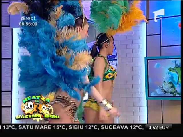 Trupa de dans Eve Show a făcut senzaţie Neatza!