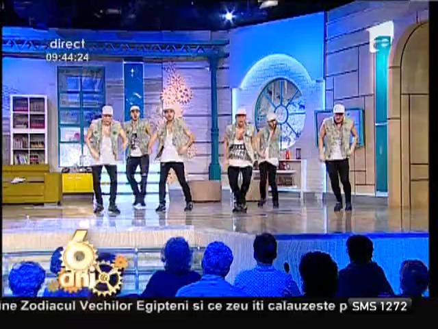 Trupa "Trouble Crew Romania" dansează la Neatza!