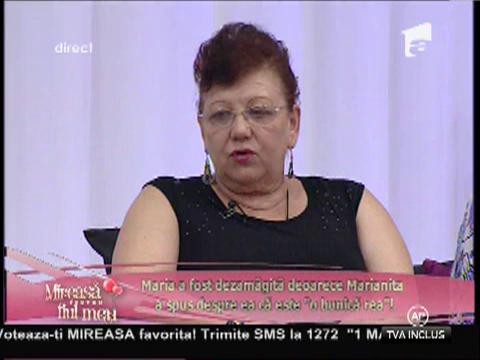 Maria: "Vreau să rămân până la final"