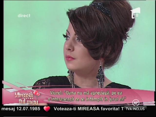 Dorina, mama Oanei: "Cred că fiica mea este mai atentă la cei din jur decât la relaţia ei!"