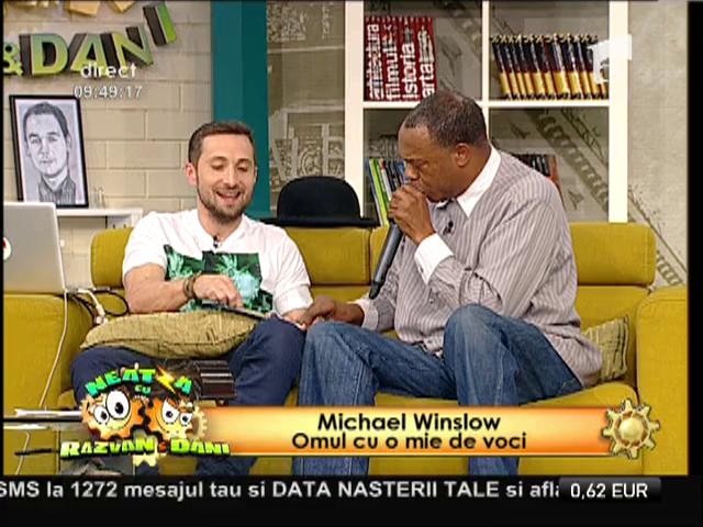 Michael Winslow, spectacol &icirc;n București