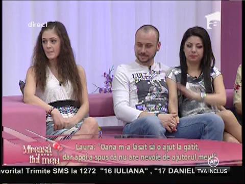 Laura: "Oana m-a lăsat să o ajut la gătit, dar apoi mi-a spus să plec"