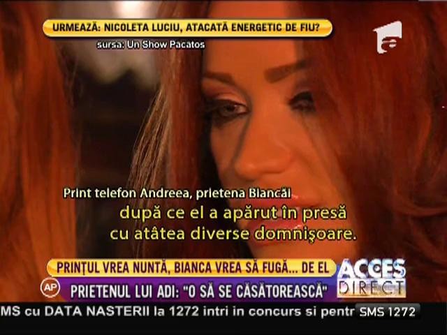 Răspunsul Biancăi dă peste cap toate zvonurile! Prinţul Cristea vrea s-o ducă la altar pe roșcată