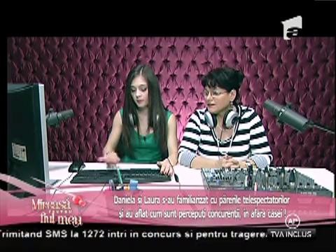 Daniela şi Laura, la radio "Mireasă pentru fiul meu"