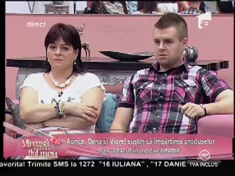 Viorel şi Aurica sunt supăraţi că nu le-au fost aduse anumite produse