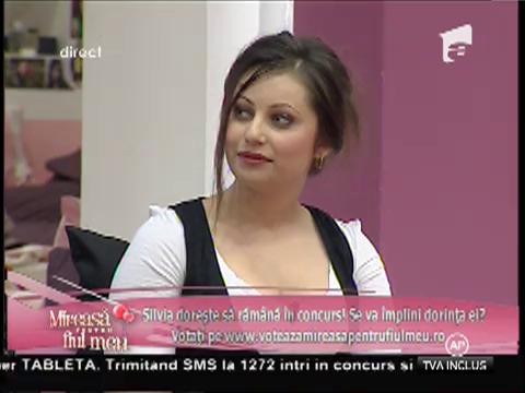 Silvia se teme că va părăsi competiţia