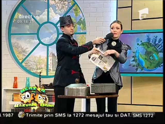 Cristina Strecop&icirc;tov și Emil Drăgan, spectacol de magie