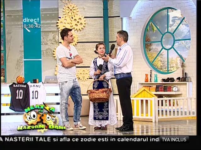 Lucian Drăgan şi fiica lui, pe aceeaşi scenă