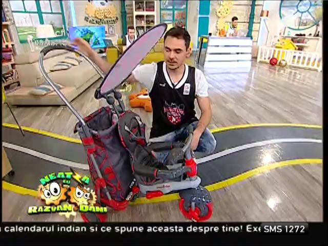SMART TRIKE- singura tricicleta ce poate fi folosita incepand de la varsta de 6 luni a copilului !