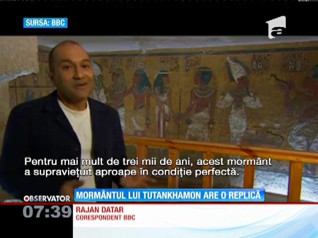 Replică a morm&acirc;ntului lui Tutankhamon