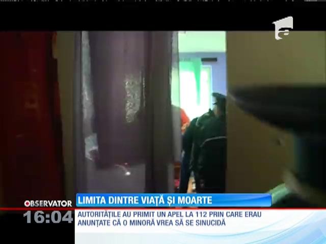 A &icirc;ncercat să se sinucidă după o cearta cu părinții iubitului ei