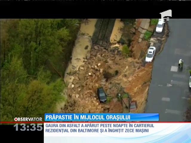 Prăpastie &icirc;n mijlocul orașului Maryland