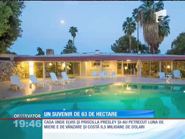 Casa unde Elvis Presley şi-a petrecut luna de miere, scoasă la v&acirc;nzare